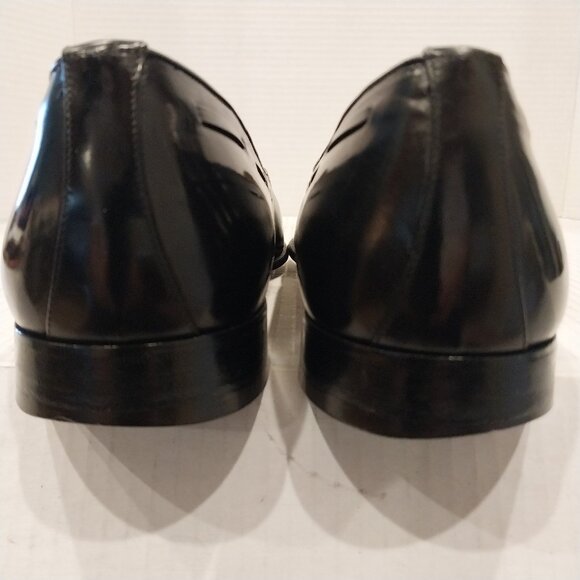 SALVATORE FERRAGAMO men's size 10.5 B black loafer. - Picture 6 of 8